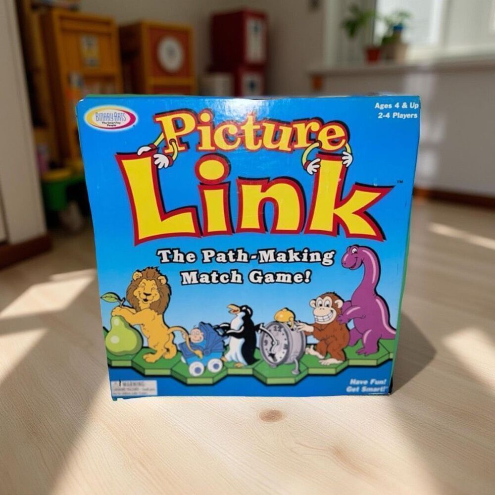 2002 Picture Link The Path-Making Match Game Ages Binary Arts